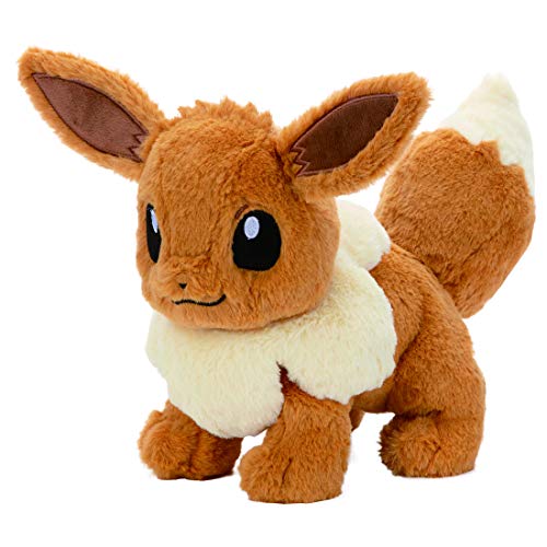 포켓몬 두근 두근! 박제 장난감 M 이브이 높이 약 24cm