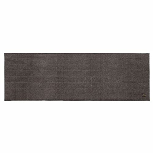 Kitchen Mats - センコー(Senko) B.B.collection ヘリンボン 4 キッチンマット 約50× 150cm グレー 抗菌 防臭 薄手 床暖房対応