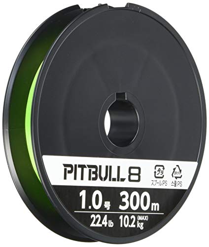 シマノ(SHIMANO) ライン ピットブル8 300m 1.0号 ライムグリーン PL-M78S