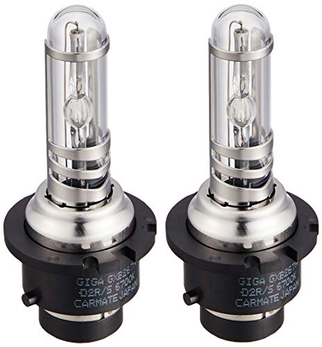 Rakuten - カーメイト 車用 HID ヘッドライト GIGA デュアルクス2 純正交換 D2R/D2S共通 6700K 3000lm 車検対応 3年間保証