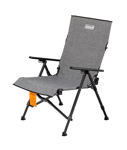 Coleman(コールマン) レイチェア NX 18(ヘザーグレー) アウトドア キャンプ 収納ケース付き リクライニング 屋外 椅子 リラック