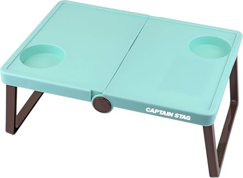 キャプテンスタッグ(CAPTAIN STAG) テーブル B5収納 軽量 ミントグリーン CSシャルマン UM-1907