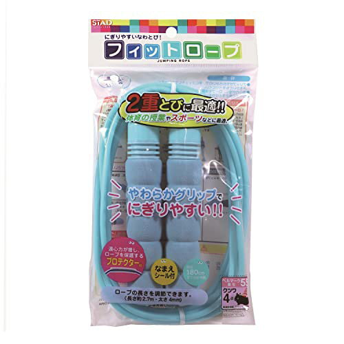 クツワ(Kutsuwa) なわとび フィットロープ ミントグリーン NT017MT