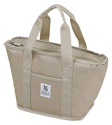 Cooler Box - キャプテンスタッグ(CAPTAIN STAG) 保冷バッグ クーラーバッグ トートクーラーバッグ 容量4L Sサイズ ベージュ 76シリーズ U