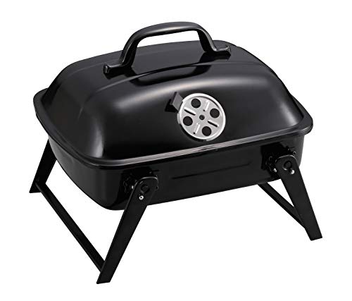 Other - キャプテンスタッグ(CAPTAIN STAG) BBQコンロ グリル オーブン 焚き火台 BBQ スモークオーブングリル ミニ ふた付き ブラッ