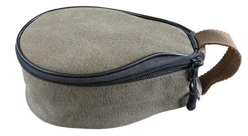 シック単品/S/S220-B・Color:単品・サイズ：(約)外径135×高さ190mm（持ち手収納箇所含む）・重量:(約)78g（※シェラカップは付属されません。）・素材：表面／綿100%、裏面／ナイロン・用途：外径120×高さ45mm、容量320ml程度のシェラカップ4個程度を収納できます。 ※形状などにより収納できない場合がございます。・特徴：帆布製である為、染色のおいがなくエコです。持ち手まで収納でき衛生面でもバッチリです。（綿洗い加工）※綿洗い加工により、色の濃さが安定しないため、色の個体差が大きいことを予めご了承ください。