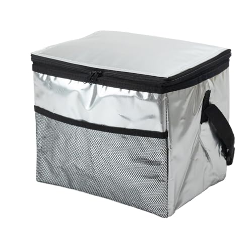 18Lアルミ/18L/KY49182・Color:アルミSize:18L・パッケージ個数:1・本体サイズ：W33.5×D26×H25cm・本体重量：約480g・素材：表地/アルミ蒸着ポリ塩化ビニル、断熱材/発泡ポリエチレン、内地/PEVA、中板/ポリエチレン●レジャー・スポーツ等に便利な保冷バッグ ●断熱材による保冷・保温効果 ●保冷剤ポケット付 ●500mlペットボトル約19本収納可能 ●使わない時はスリムに折りたためます