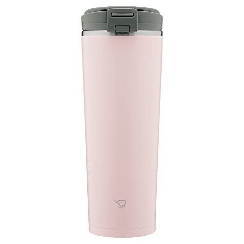 象印 水筒 キャリータンブラー 400ml 【持ち運べるタンブラー】 フリップタイプ シームレスせん お手入れ点数たったの2点 ヴィンテージロー