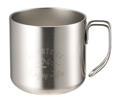 Other - キャプテンスタッグ(CAPTAIN STAG) マグカップ コップ ダブルステンレス 真空断熱 保温・保冷 350ml シルバー モンテ UE-