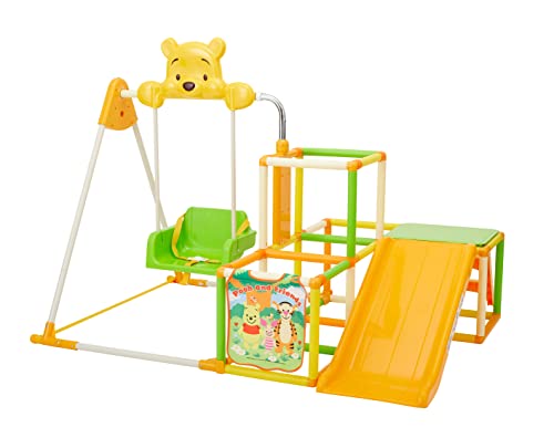 Baby Gym - 野中製作所 くまのプーさん おりたたみキッズパークEX プラス オレンジ 大 4381