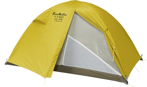 Touring Tent - プロモンテ(PuroMonte) アウトドア テント ライトアルパインテント 2人用 イエロー(YL) VL294S