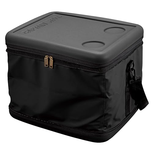 Cooler Box - キャプテンスタッグ(CAPTAIN STAG) 保冷バッグ クーラーバッグ スーパーコールドクーラーバッグ 容量43L 折り畳み収納可 マットブ