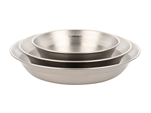 Other - スノーピーク(snow peak) テーブルウェアーセット L TW-021 食器 テーブルウエア ［1人分］軽量 ステンレス キャンプ アウト