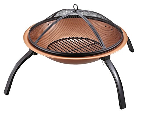 ラウンド ファイアピットマルチ/外径560×高さ400mm、焼き面の高さ：230mm、網サイズ：外径520mm/UG-29・パッケージ個数:1・組立サイズ：(約)外径560×高さ400mm・焼き面の高さ：230mm・網サイズ：外径520mm・収納サイズ：(約)外径560×高さ170mm・重量：(約)3.6kg製品サイズ:(約)外径560×高さ400mm 焼き面の高さ:(約)230mm 収納サイズ:(約)外径560×高さ170mm 網サイズ:(約)外径520mm 製品重量:(約)3.6kg 材質:本体・脚/鉄(エポキシ樹脂塗装) バーベキュー網/鉄(クロムめっき) メッシュフード・目皿/鉄(電着塗装) 原産国:中国 【セット内容】 本体1、バーベキュー網1、目皿(燃料用)1、メッシュフード1、つまみ1、蝶ナット1 ヨーロッパスタイルのファイアピットが手軽に楽しめる! 風合いのあるブロンズカラー! 【特徴】 1.簡単組立! 脚を広げるだけで簡単に組立できる 2.焚き火 火の粉の飛び散りをおさえるメッシュフード付き! 3.三脚と組合せて ダッチオーブンなどが楽しめる! 4.バーベキュー アミ付きで、グリルとしても使用可能! レンタル等による貸出し、オークション等による転売や中古販売、及び譲渡によって発生した事故・損傷・劣化・損害・事故などにつきましては、一切責任を負いかねますので予めご了承ください。