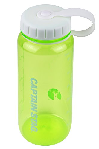 キャプテンスタッグ(CAPTAIN STAG) 水筒 スポーツボトル ウォーターボトル 650ml 直飲み ライス目盛り付き 4.5合 グリーン