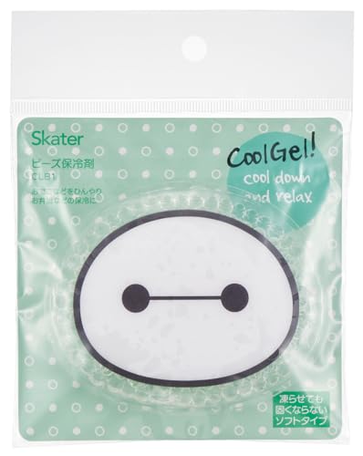 スケーター(Skater) ビーズ 保冷剤 ミニ 保冷材 直径10cm お弁当 ディズニー ベイマックス CLB1-A