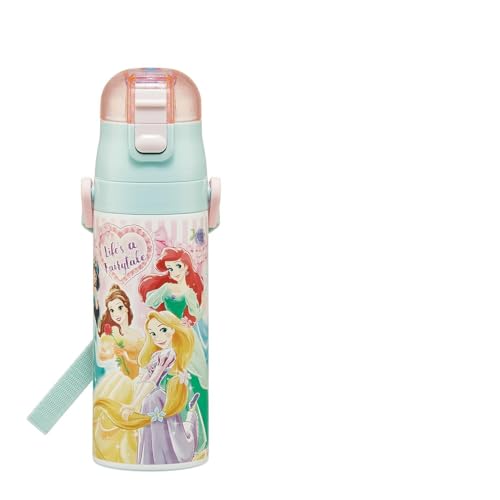 スケーター(Skater) 水筒 子供用 直飲み 470ml ディズニー プリンセス 26 女の子 保冷専用 ステンレス 軽量タイプ water