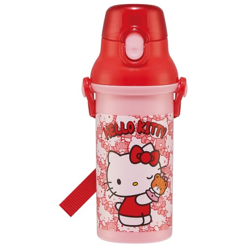 カジュアルワンプッシュ480ml/480 ml/PSB5SANAG-A・Color:ワンプッシュ480ml・パッケージ個数:1・容量:480ml /サイズ:直径9.4×高さ19.6cm/付属品:肩から掛けられるショルダーベルト、名前シール・重量があって硬いステンレス製水筒を使う前の低年齢層向け軽量プラスチック水筒・ワンタッチ式開閉キャップで簡単に開けられてダイレクトにそのまま飲める/食洗機:可・生産国:日本/銀イオンAG+抗菌プラスチック水筒、SIAA(抗菌製品技術協議会)認証マーク取得・素材・材質:本体・フタ・ベルト止め＝ポリプロピレン、キャップ＝AS樹脂 パッキン＝シリコン樹脂 バネ・ピン＝ステンレス銀イオンAG+抗菌プラスチック水筒 使用抗菌剤の種類/無機抗菌剤 加工方法/練込 加工部位/全体(金属や布部分は除く) 軽量 プラスチック製 ワンタッチ式開閉フタで簡単に開けれる 水筒 こども 用 重量があって硬いステンレス製水筒はまだ早いという低年齢層向けの プラスチック水筒 ダイレクト飲み口なのでお子様でも簡単にキャップを開けてすぐ飲める 軽くて持ちやすい形状の水筒 肩にかけて持ち運べるショルダーベルト付、名前シールも付属 氷が入れやすい広口タイプ 飲む時に戻らないキャップロック設計 食器洗い乾燥機対応、SIAA(抗菌製品技術協議会)：認証マーク取得 JP0122581X0013E