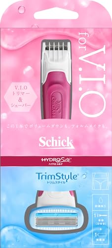 Schick(シック) ハイドロシルク トリムスタイル ホルダー(刃付き) VIO 女性用 カミソリ