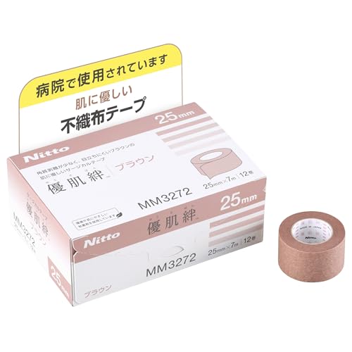 リニューアル・ベージュ/【幅25mm】12巻入/-・Color:リニューアル・ベージュSize:【幅25mm】12巻入・パッケージ個数:1・肌に優しいサージカルテープ・【肌に優しい】角質層を保護する、肌に優しいサージカルテープです。貼り替えによる物理的な刺激が少なく、かぶれ・かゆみを抑えます。・【はがす時も痛みが少ない】 「優肌ゲル粘着剤」は、軟らかく皮膚になじみやすいので、角質層を傷つけず優しくはがすことができます。 赤ちゃんや高齢者でも安心して使えます。・【やさしく固定】通気性にすぐれていて、軟らかく肌になじみます。・目立ちにくいブラウン色タイプ【肌に優しい】角質層を保護する、肌に優しいサージカルテープです。貼り替えによる物理的な刺激が少なく、かぶれ・かゆみを抑えます。目立ちにくいブラウン色タイプ