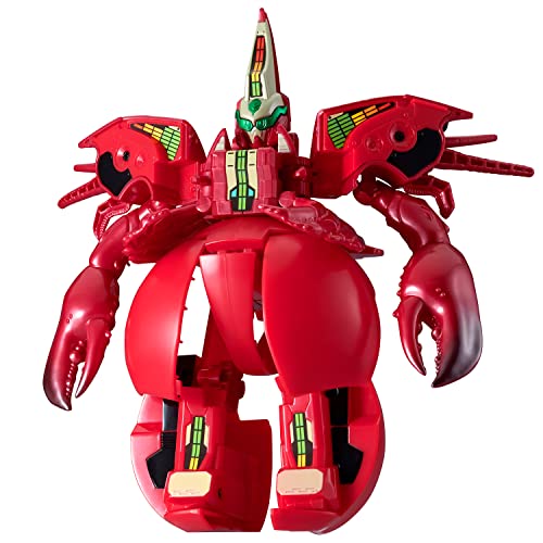 アップルロブスターレッド/1個 (x 1)/Apple Lobster・Style:アップルロブスター・(C)BANDAI/PLEX・合体ソングをきっかけに合体！瞬間変形！ 身近にあるあらゆるモノが”アリエナイ合体”するロボシリーズ「ユニトロボーン」から、 「ユニトロボ アップルロブスター」が登場！・「アップル」と「ロブスター」が合体し、瞬間変形するユニトロボです。 ジョイント部分を合体させることで、腕や脚、頭部が展開し、二足歩行型のロボに瞬間変形します。・何度も遊びたくなる合体・変形を楽しめるアイテムです。・サイズ：全長 約18.5商品紹介 ［セット内容］ ・アップルロブスター…1セット 安全警告 該当なし