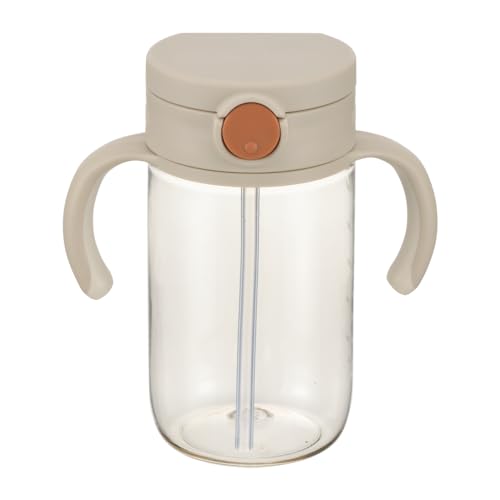 コンテンポラリーベージュ/320ml/120141・Color:ベージュSize:320ml・ボトル内のストローがいつでも手前にくるので、飲みきりやすいリッチェル 漏れない 洗いやすい おでかけストローマグ ベージュ 320ml