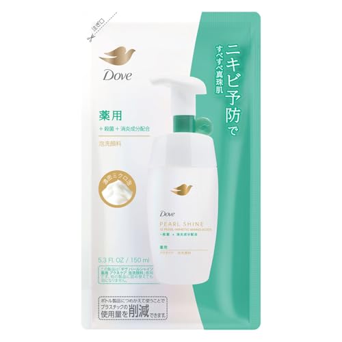 ダヴ パールシャイン 泡洗顔 アクネケア 本体 170g 敏感肌用 ニキビ
