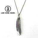JAM HOME MADE ジャムホームメイド フェザー&ダイヤモンドネックレス M シルバー925 プレゼント アクセサリー ギフト 誕生日
