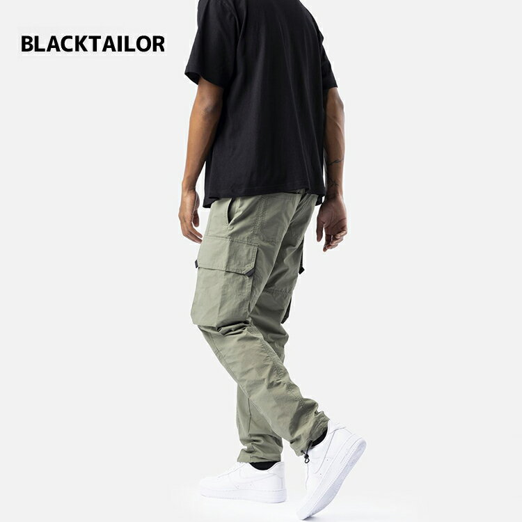 BLACKTAILOR ブラックテイラー x2 CARGO GREEN メンズ カーゴパンツ ジョガーパンツ メンズファッション パンツ おしゃれ ストリート