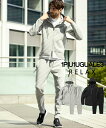 1PIU1UGUALE3 RELAX ウノピゥウノウグァーレトレ リラックス 総柄ロゴストレッチパーカー&パンツセット セットアップ メンズ スポーツ ゴルフ ...