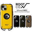 ルートコー スマホケース メンズ ROOT CO ルートコー【iPhone15専用】GRAVITY Shock Resist Case Rugged.アイフォンケース スマホケース スマホカバー キャンプ BBQ アウトドア 登山 耐衝撃 ブランド