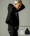 SALE セール LUXEAKMPLUS リュクスエイケイエムプラス 刺繍ロゴスウェットフーディー パーカー メンズ スポーツ ゴルフ トレーニング おしゃれ ...