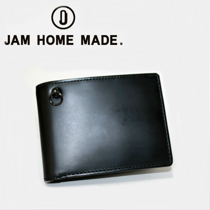 JAM HOME MADE ジャムホームメイド BLACK DIAMOND ミディアムウォレット -LaVish- 二つ折り財布 ウォレット 贈答 プレゼント レザー