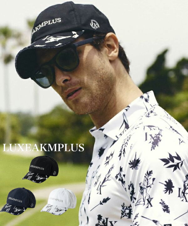 Rakuten - LUXEAKMPLUS リュクスエイケイエムプラス ボタニカルキャップ 帽子 メンズ レディース ユニセックス スポーツ ゴルフ カジュアル