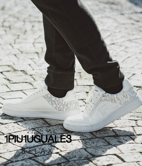 1PIU1UGUALE3 RELAX ウノピゥウノウグァーレトレ モノグラムコートスニーカー メンズ シューズ 靴 カジュアル スポーツ Vibram ブランド
