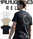 \ポイント10倍/6/28(金)1:59迄★1PIU1UGUALE3 RELAX ウノピゥウノウグァーレトレ リラックス サークルTシャツ メンズ 半袖 カットソー カジュアル スポーツ