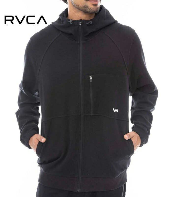RVCA ルーカ ジップパーカー メンズ フーディ スウェット 男性 カジュアル スポーツ ジャージ ルームウェア おしゃれ ブランド