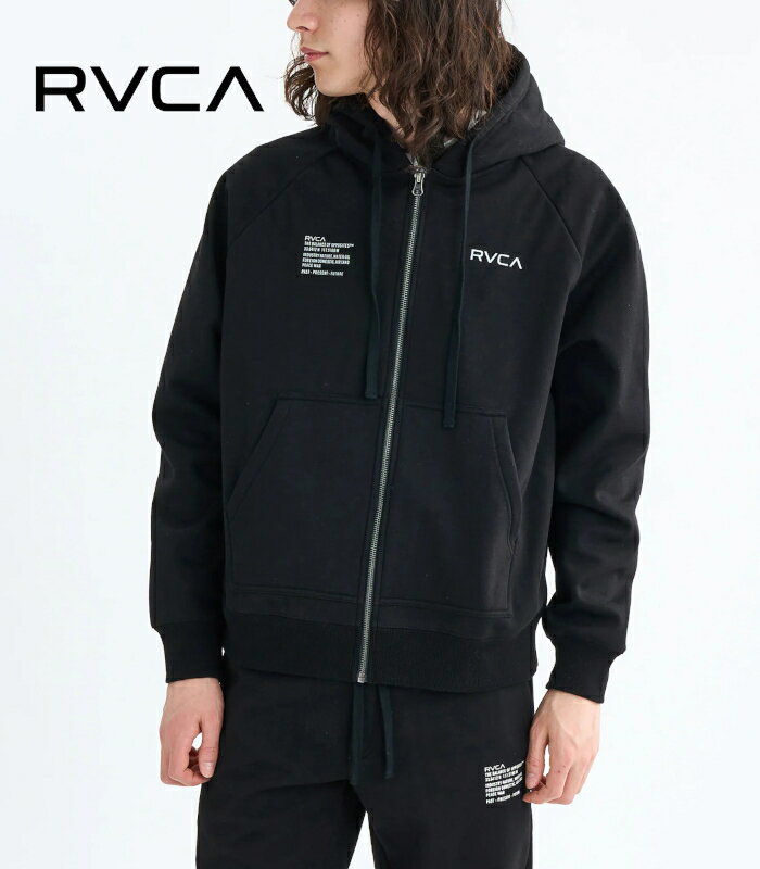 Rakuten - RVCA ルーカ NEW BOX ZIP WRWB HD パーカー スウェット 男性 フーディ カジュアル スポーツ ルームウェア ジャージ 部屋着 ブランド おしゃれ