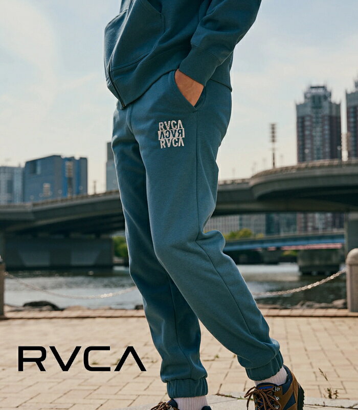 Bottoms - RVCA ルーカ NEW STACK WRWB PT スウェットパンツ メンズ ジャージ ジョガーパンツ カジュアル スポーツ ルームウェア ブランド おしゃれ