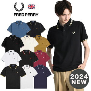 2020春夏新作FRED PERRY/フレッドペリー ポロシャツ M12N[メンズ 半袖 ポロシャツ カットソー ポロ シャツ ティップライン 月桂樹 おしゃれ かっこいい 紳士 春服 春物 春 夏服 夏物 夏 大人 彼氏 プレゼント]