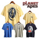 猿の惑星（PLANET OF THE APE）オフィシャルTシャツ メンズ 半袖 Tシャツ ティーシャツ カットソー おしゃれ かっこいい 紳士 秋服 秋物 秋 冬服 冬物 冬 大人 彼氏 プレゼント ◆60 ～