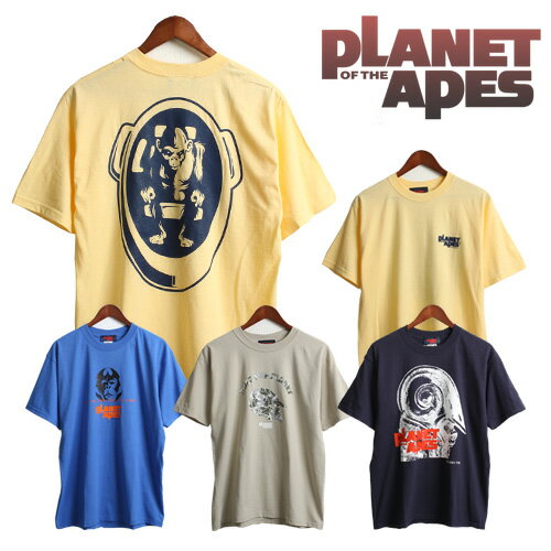 [22年春SALE] 猿の惑星（PLANET OF THE APE）オフィシャルTシャツ[メンズ 半袖 Tシャツ ティーシャツ カットソー おしゃれ かっこいい 紳士 秋服 秋物 秋 冬服 冬物 冬 大人 彼氏 プレゼント]◆60%〜