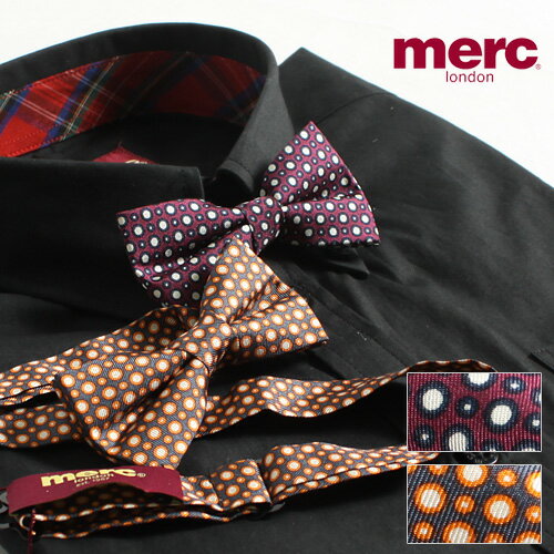 [期間SALE] merc london/メルクロンドン “Bennie Polka”[メンズ merc london メルクロンドン 蝶ネクタイ ネクタイ おしゃれ かっこいい 紳士 秋服 秋物 秋 冬服 冬物 冬 大人 彼氏 プレゼント]…