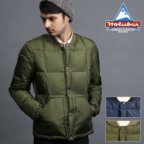 ホルバー ダウン メンズ [期間SALE] Holubar/ホルバー マイクジャケット MIKE JACKET M545[メンズ ブルゾン ジャケット ダウン ダウンジャケット ボンバージャケット ミリタリー おしゃれ かっこいい 紳士 秋服 秋物 秋 冬服 冬物 冬 大人 彼氏 プレゼント]