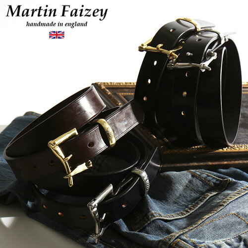 レザーベルト MARTIN FAIZEY/マーティンフェイジー　1.25インチ クイックリリースベルト 1.25 inch Quick Release Belt[22年秋冬新作 メンズ ベルト ブライドルレザー レザーベルト 革 牛革 ハンドメイド 消防士 おしゃれ かっこいい 紳士 大人 彼氏 プレゼント]