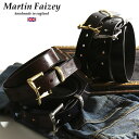 MARTIN FAIZEY/マーティンフェイジー 1.25インチ クイックリリースベルト 1.25 inch Quick Release Belt 22年秋冬新作 メンズ ベルト ブライドルレザー レザーベルト 革 牛革 ハンドメイド 消防士 おしゃれ かっこいい 紳士 大人 彼氏 プレゼント