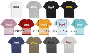 LONSDALE/ロンズデール ベーシックロゴ Tシャツ L8101/L7101/L6106/L51001[メンズ 半袖 Tシャツ カットソー ティーシャツ メンズTシャツ カットソー おしゃれ かっこいい 紳士 春服 春物 春 夏服 夏物 夏 大人 彼氏 プレゼント]