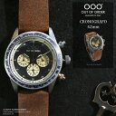 [期間SALE] OUT OF ORDER/アウトオブオーダー 腕時計 CRONOGRAFO 42mm 001-4.MS.NE [メンズ 腕時計 リストウォッチ レザー 本革 クロノグラフ クォーツ クオーツ 生活防水 おしゃれ かっこいい 紳士 秋服 秋物 秋 冬服 冬物 冬 大人 彼氏 プレゼント]