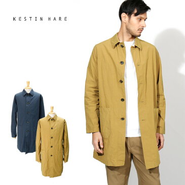 KESTIN HARE/ケスティンエア ショップコート BERWICK SHOP COAT 1019/1021[メンズ コート ジャケット ワークコート シャワープルーフ ヴィンテージ コットン ナイロン 薄い 軽いおしゃれ かっこいい 紳士 春服 春物 春 夏服 夏物 夏 大人 彼氏 プレゼント]