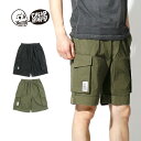 [期間SALE] CHEAP MONDAY/チープマンデー カーゴショートパンツ Rove shorts 0518607-S[メンズ ズボン パンツ 短パン カーゴパンツ ミリタリー リップストップ おしゃれ かっこいい 紳士 秋服 …